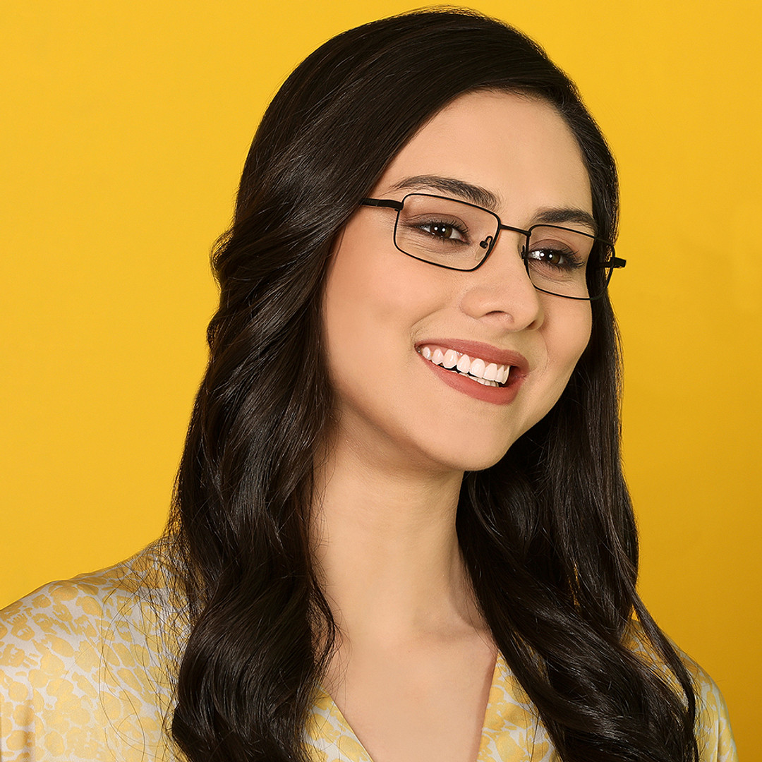 Lenskart Air Online Black Full Rim Rectangle right side