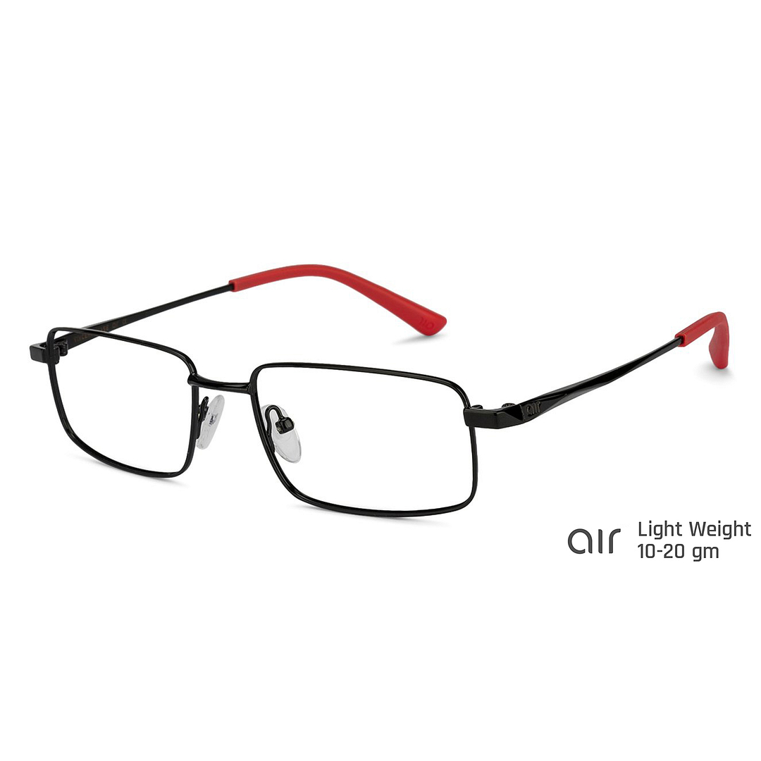 Lenskart Air Online Black Full Rim Rectangle right side
