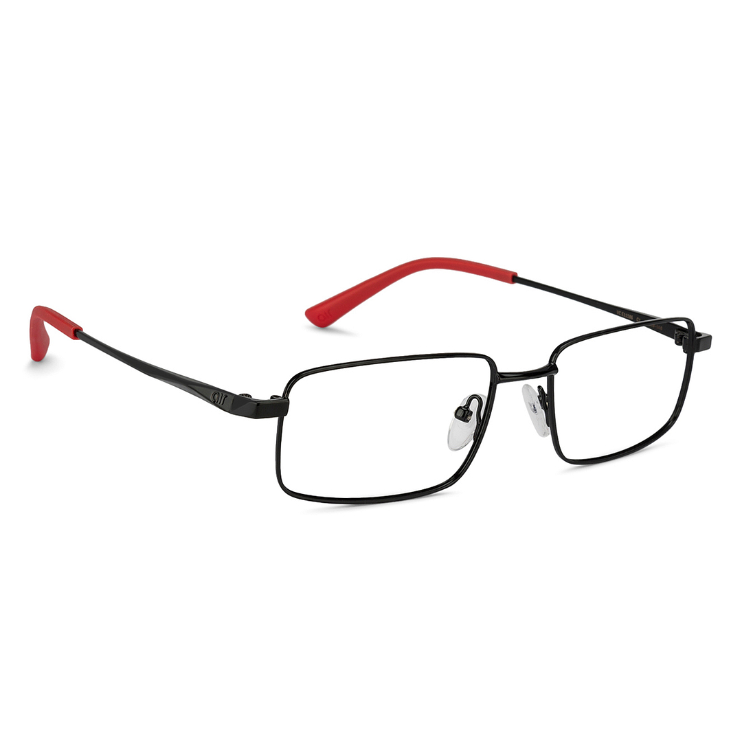 Lenskart Air Online Black Full Rim Rectangle left side