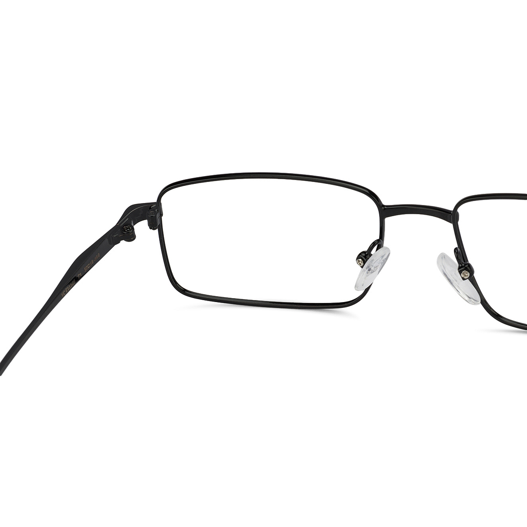 Lenskart Air Online Black Full Rim Rectangle left side