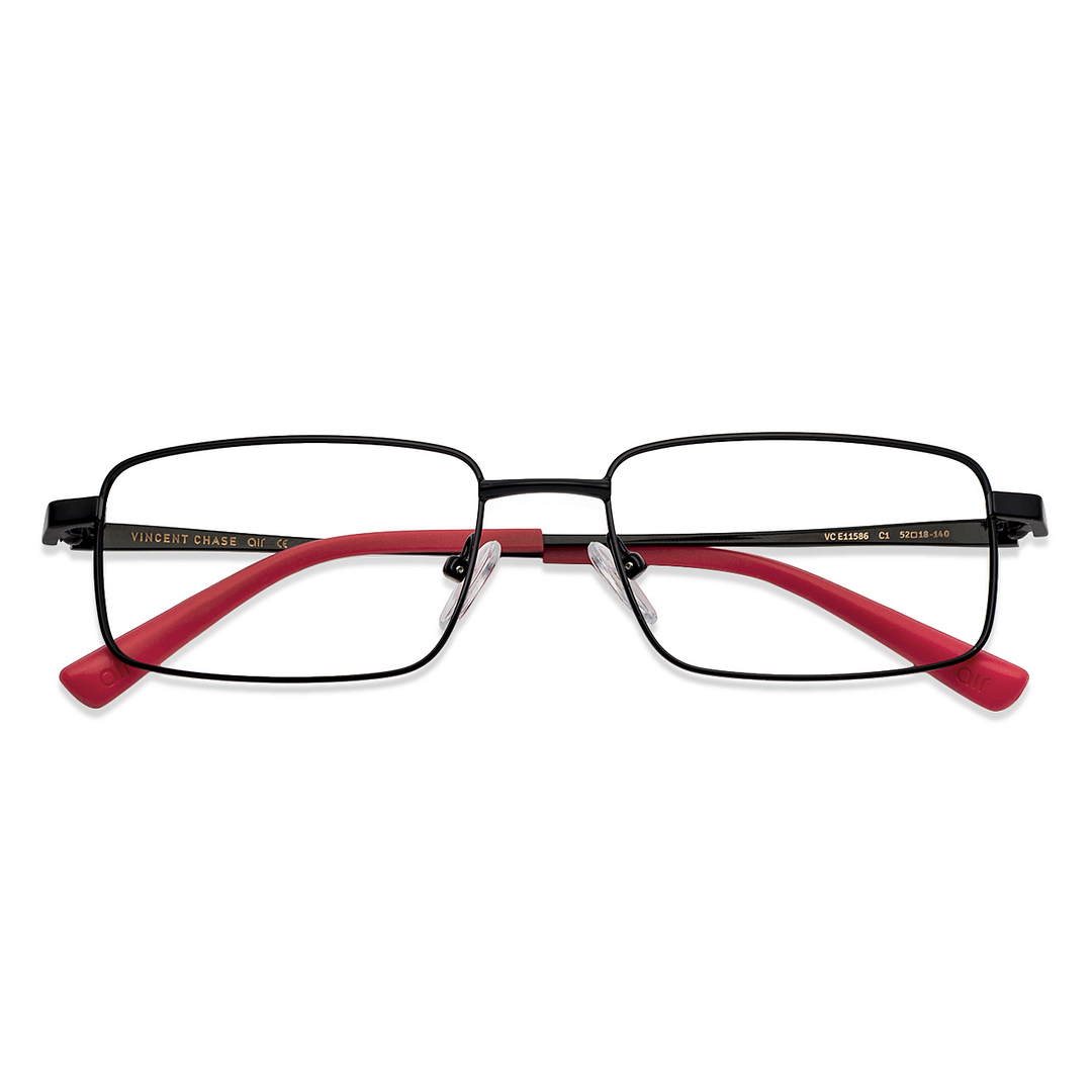 Lenskart Air Online Black Full Rim Rectangle right side