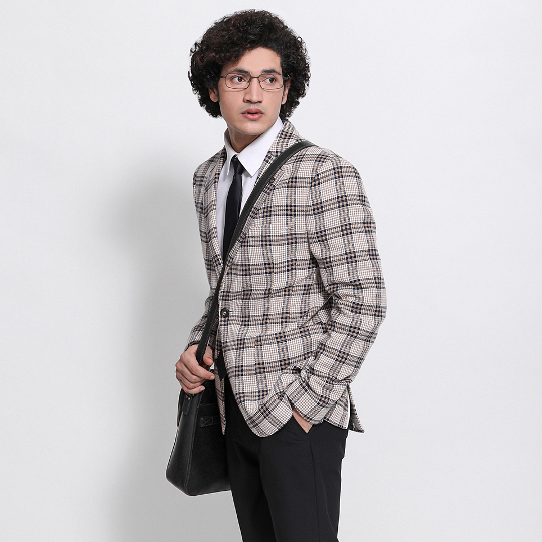 Lenskart Air Online Mid Gunmetal Full Rim Rectangle left side