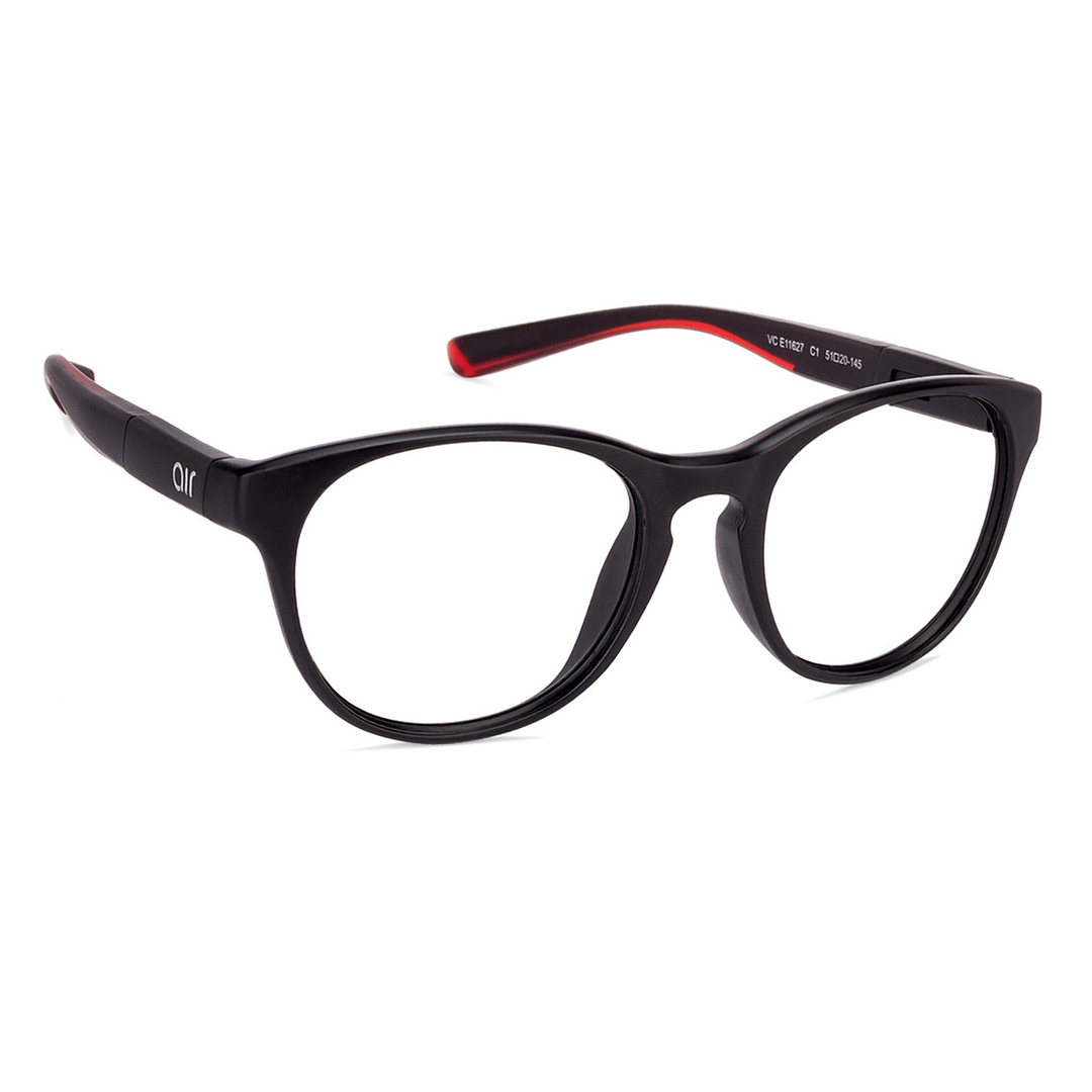 Lenskart Air Online Black Full Rim Round left side