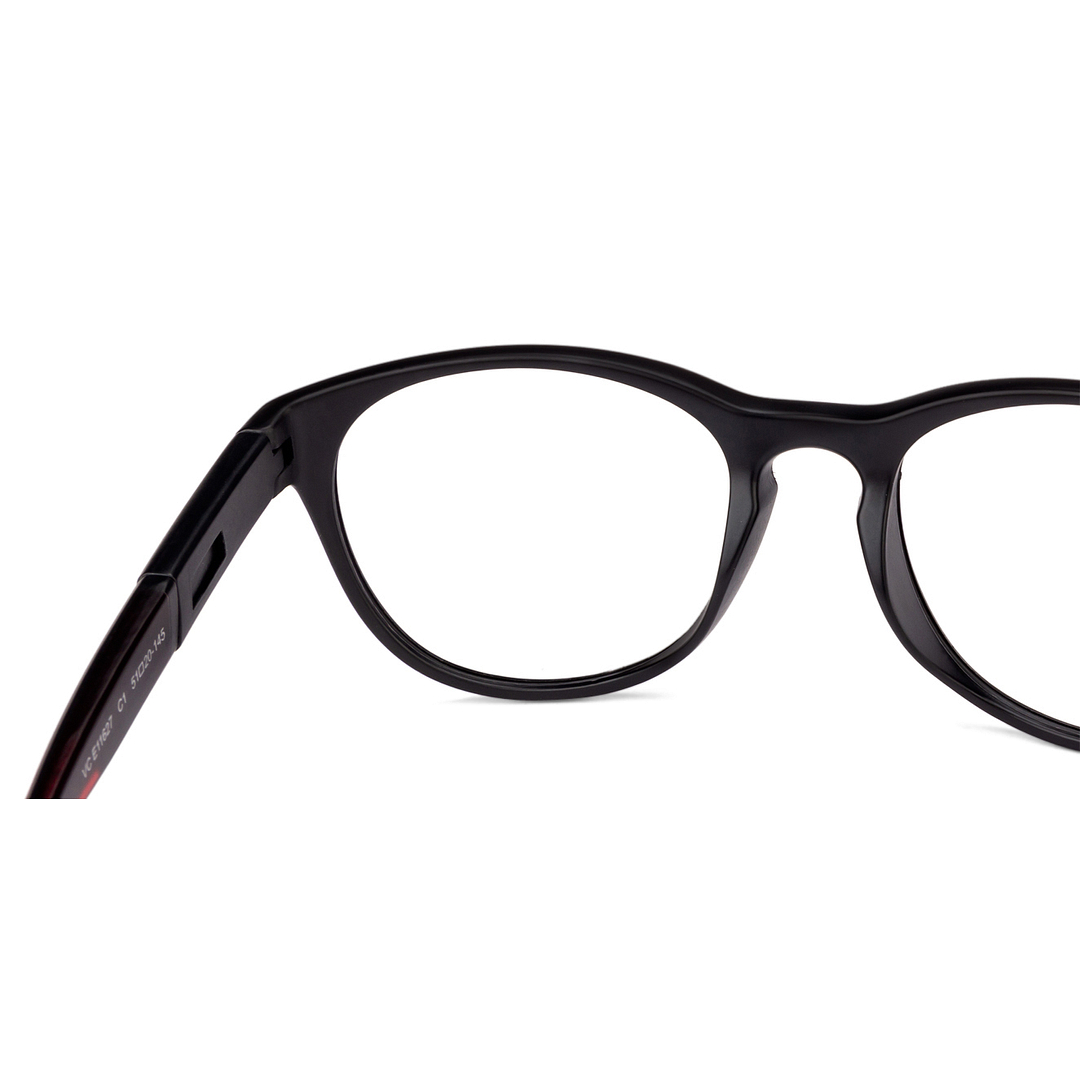 Lenskart Air Online Black Full Rim Round right side