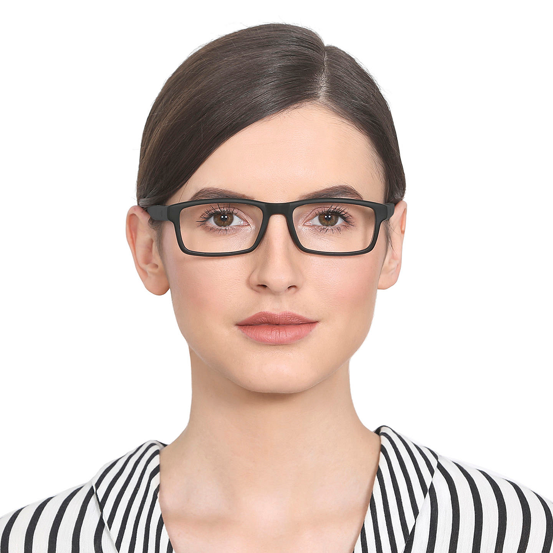 Lenskart Air Online Light Brown Full Rim Rectangle left side