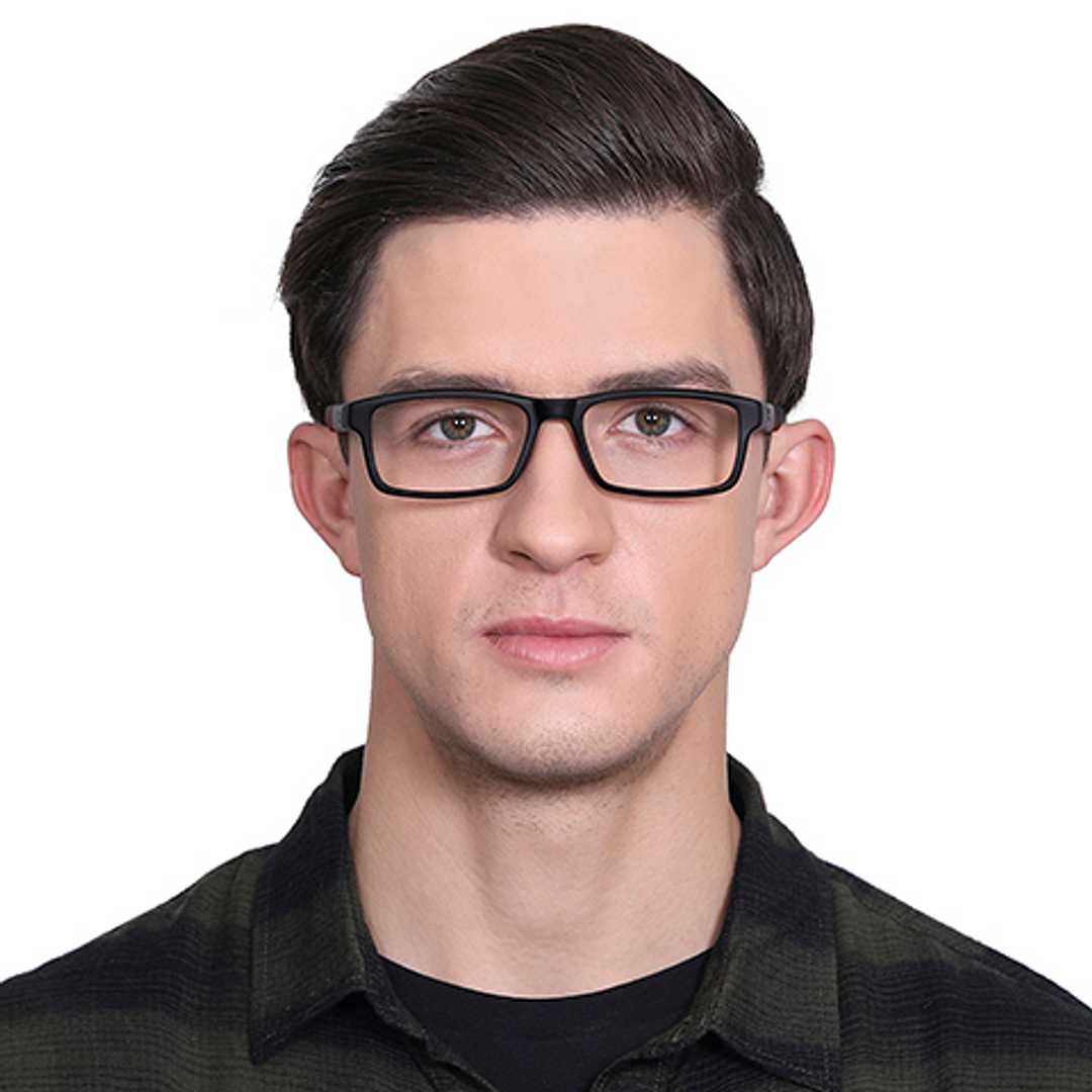 Lenskart Air Online Light Brown Full Rim Rectangle right side