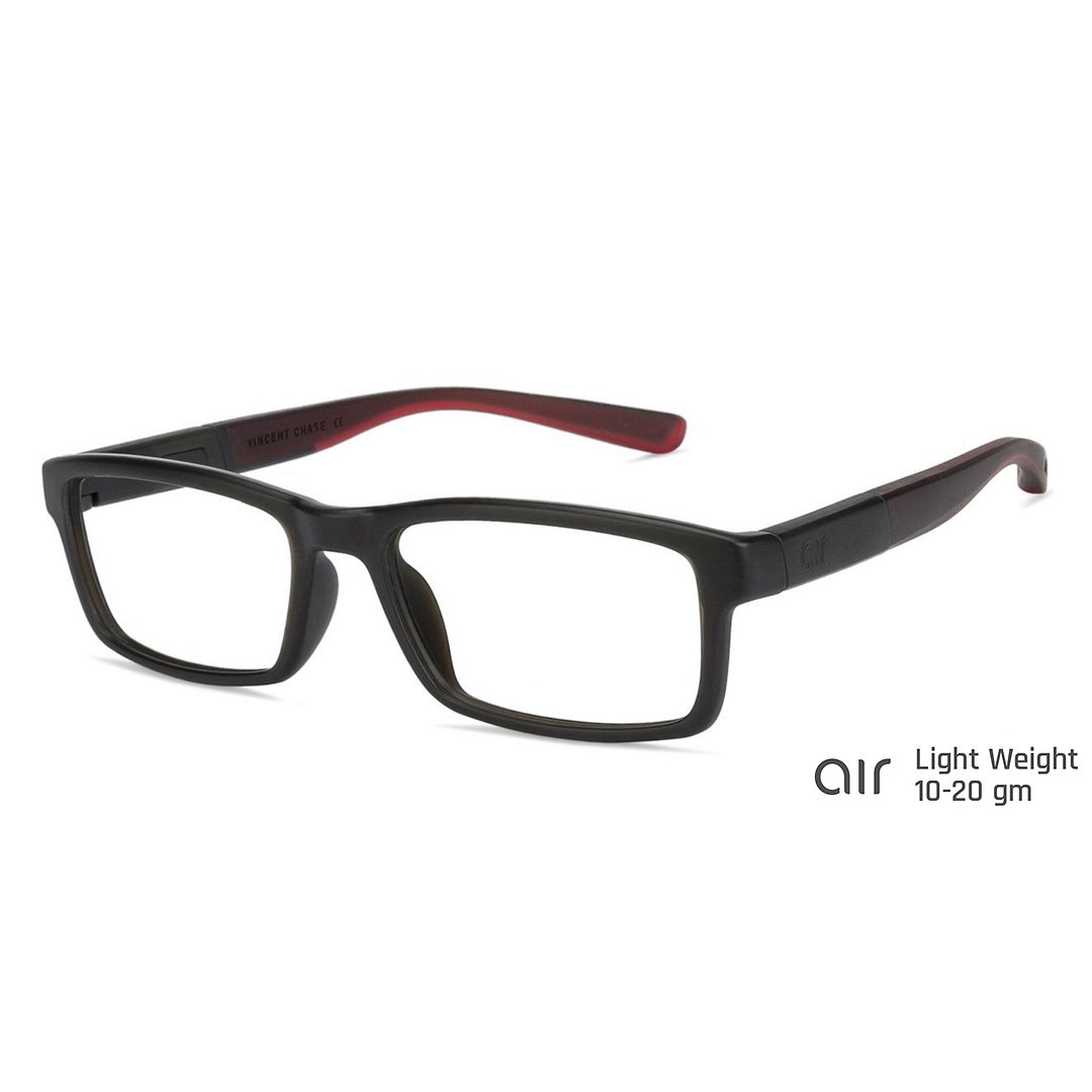 Lenskart Air Online Light Brown Full Rim Rectangle right side