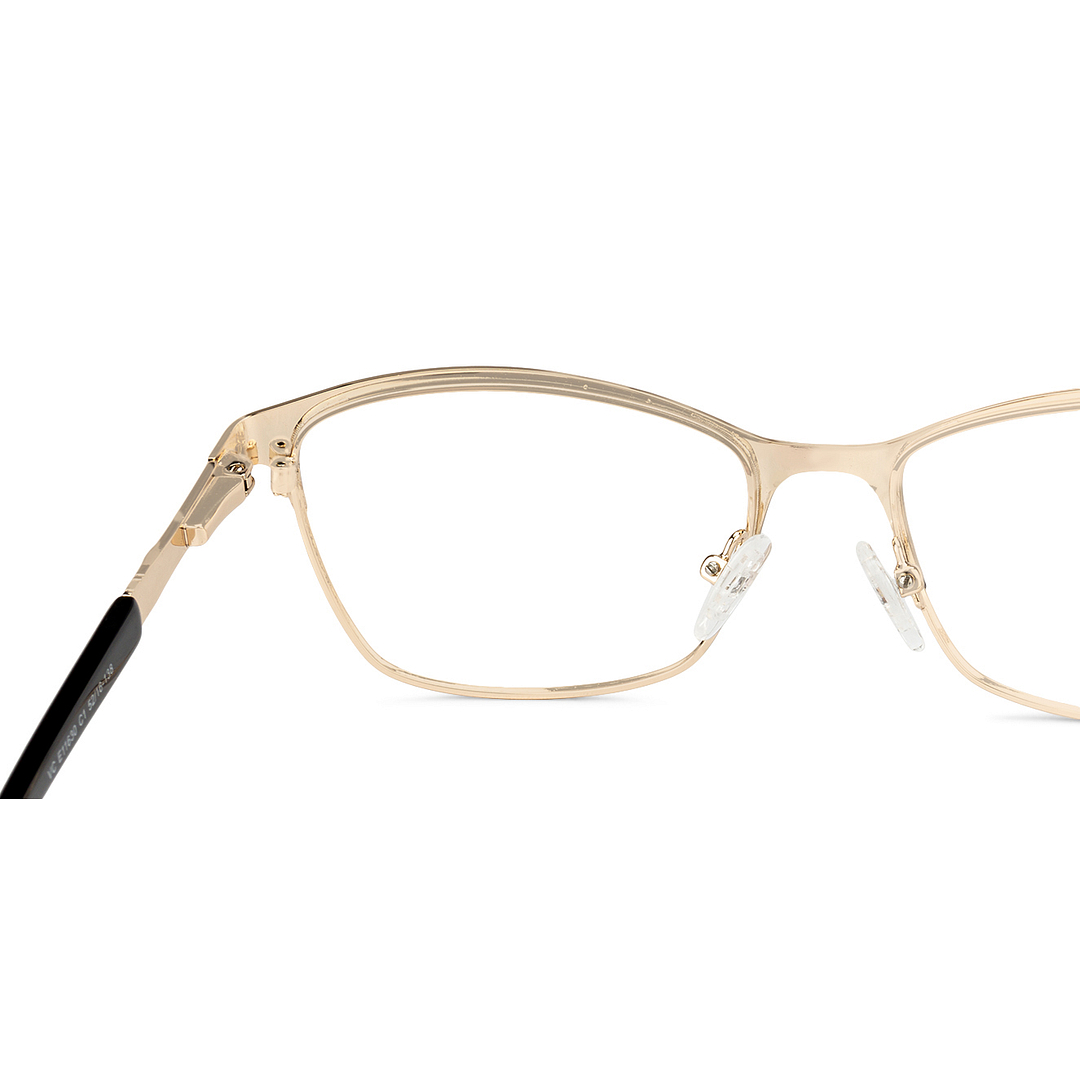 Vincent Chase Online Black Full Rim Cat Eye left side