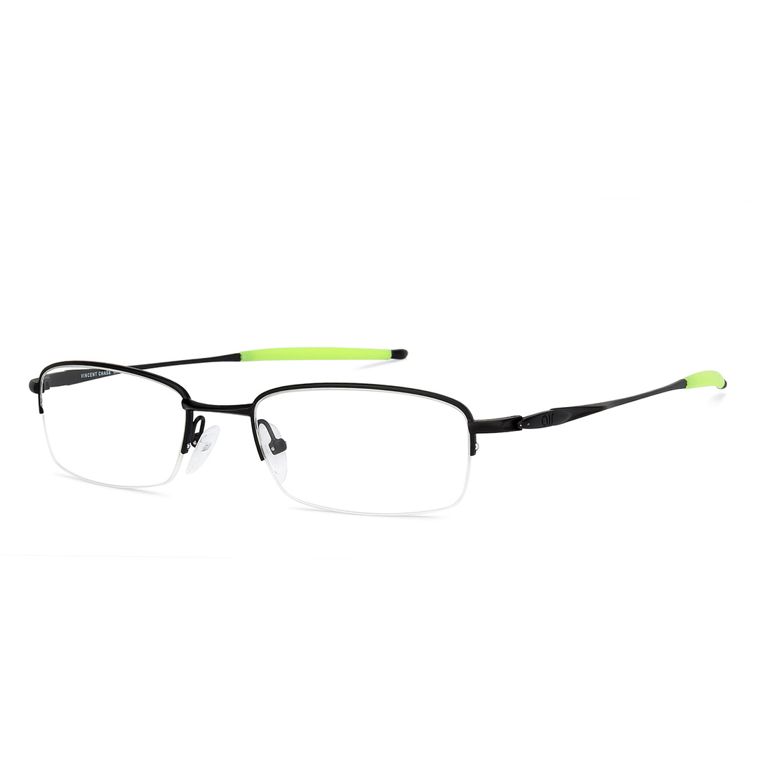 Lenskart Air Online Black Half Rim Rectangle right side