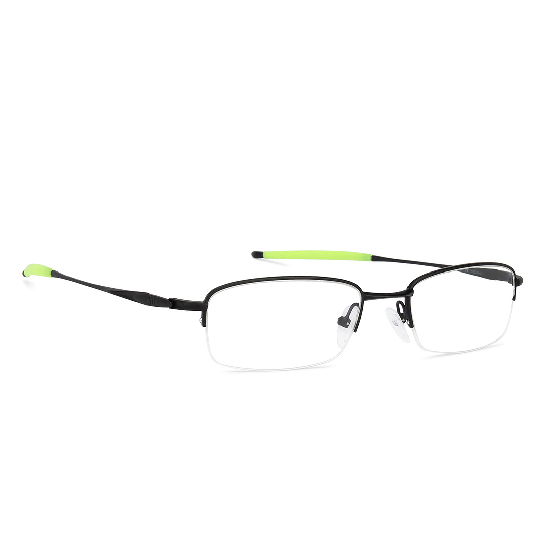 Lenskart Air Online Black Half Rim Rectangle right side
