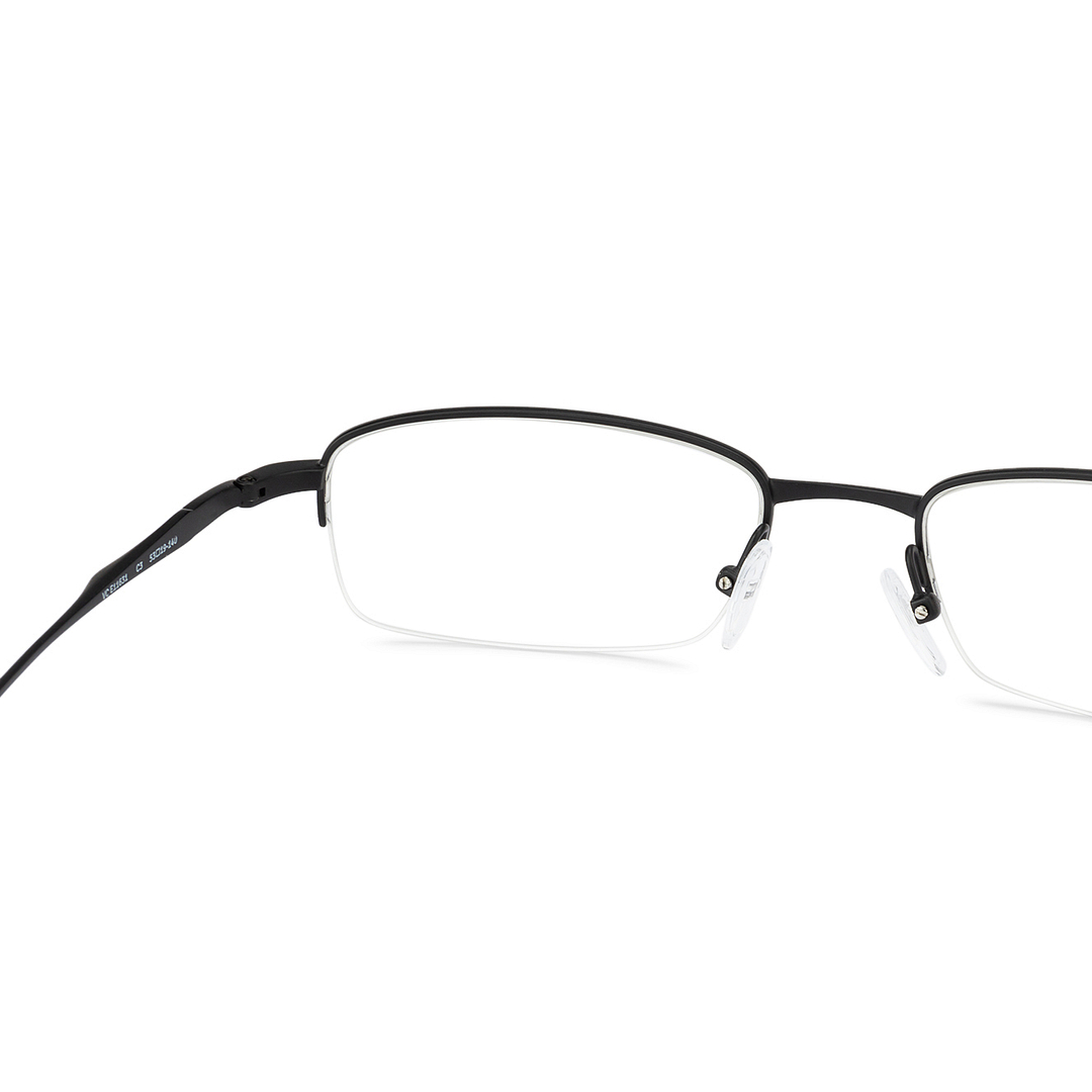 Lenskart Air Online Black Half Rim Rectangle right side