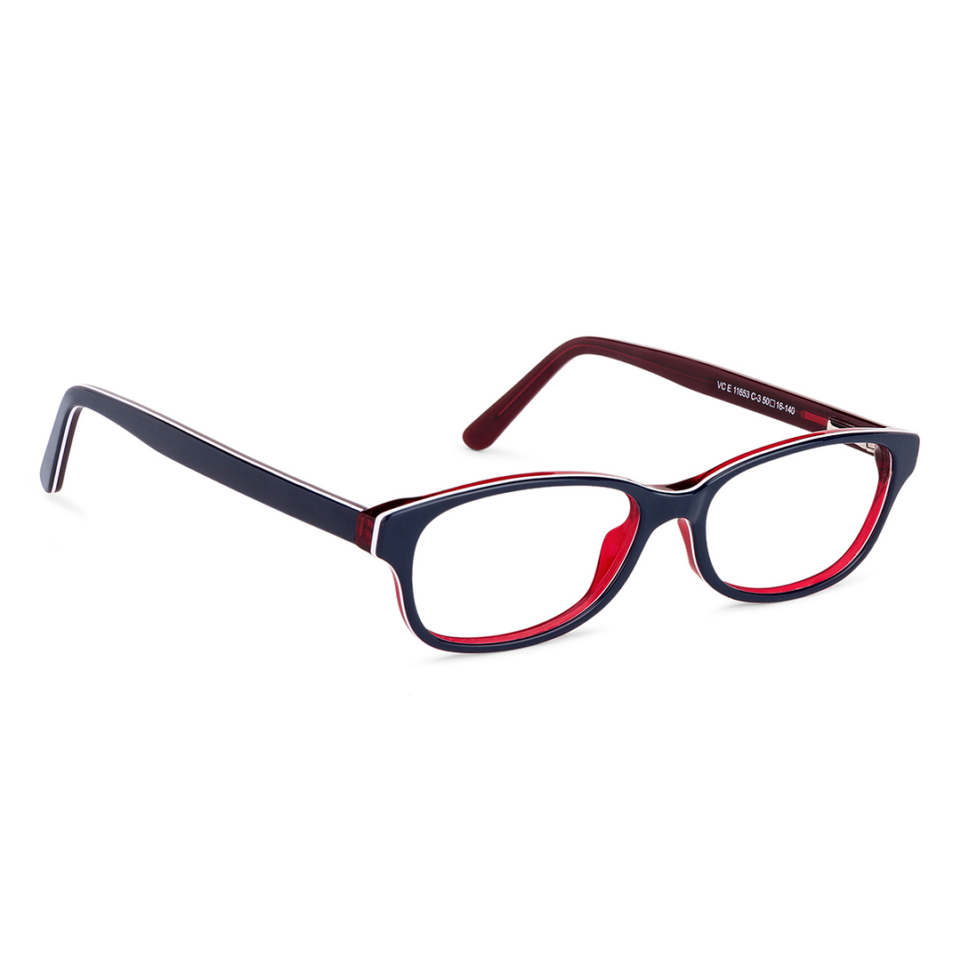 Vincent Chase Online Sky Blue Full Rim Cat Eye left side