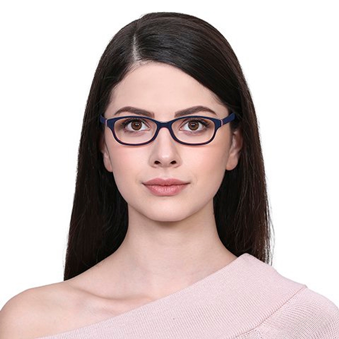 Vincent Chase Online Sky Blue Full Rim Cat Eye right side