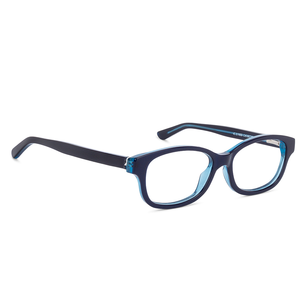 Vincent Chase Online Sky Blue Full Rim Cat Eye left side