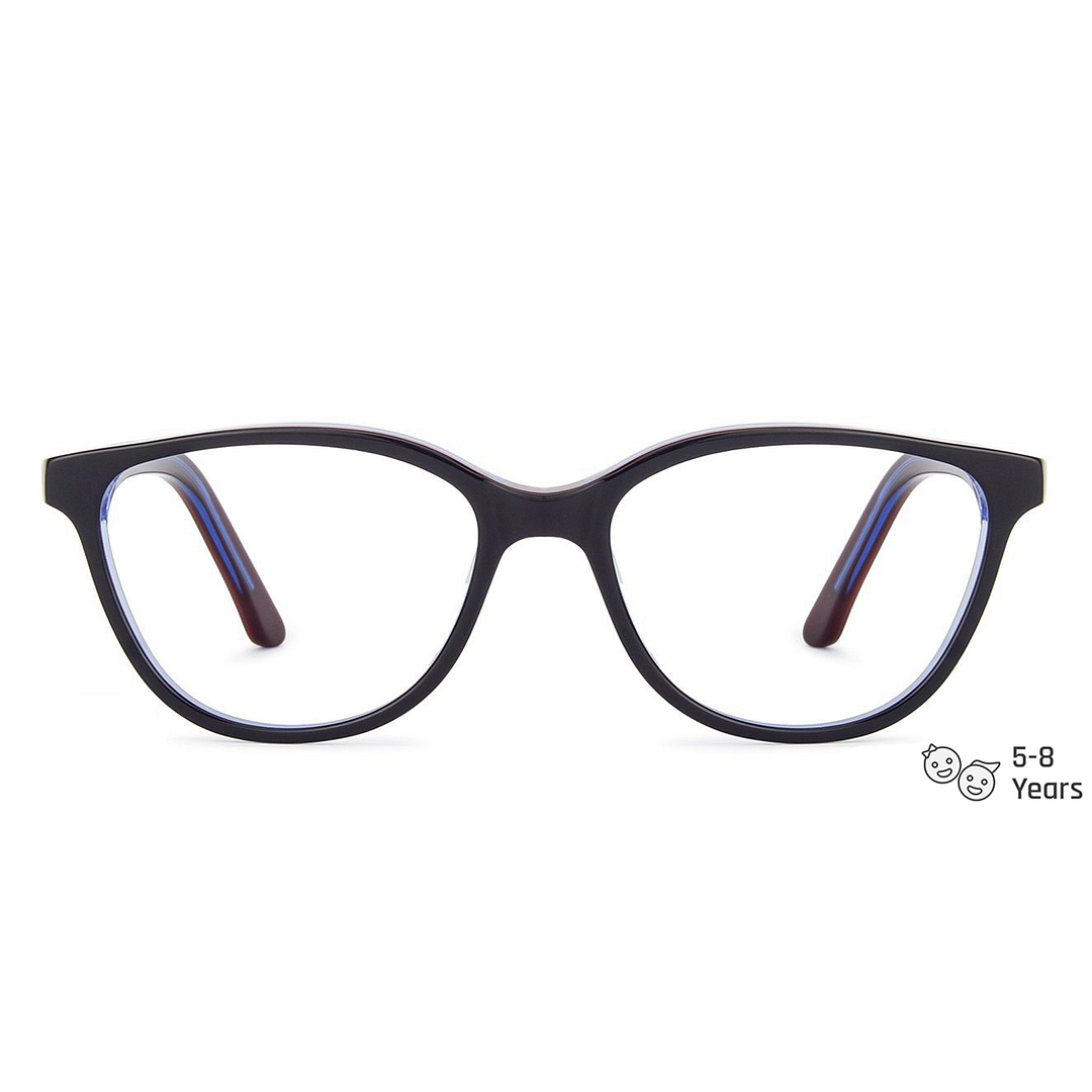 Hooper Online Black Full Rim Cat Eye left side