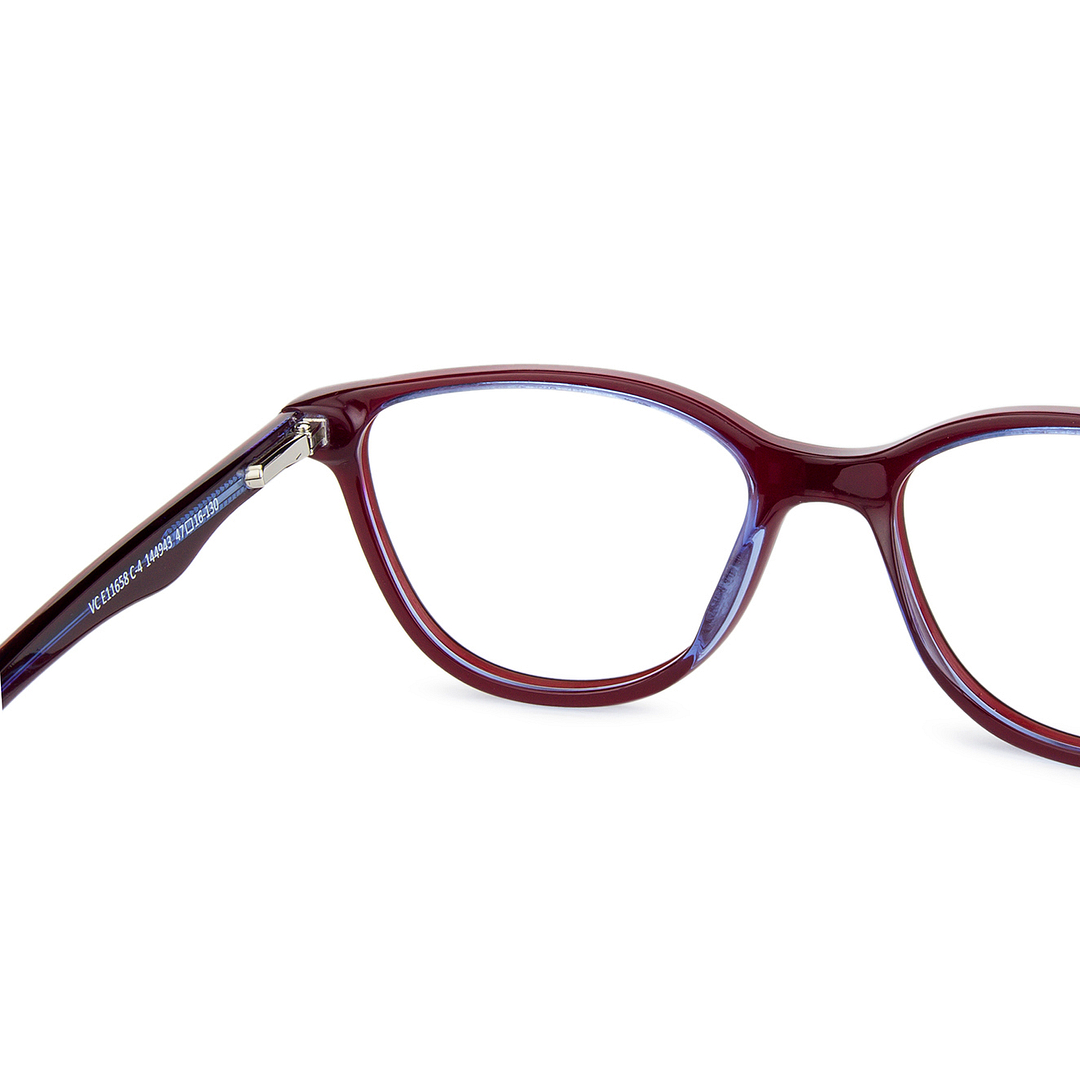 Hooper Online Black Full Rim Cat Eye left side