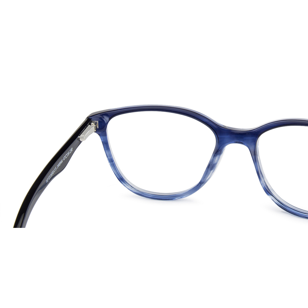 Hooper Online Sky Blue Full Rim Cat Eye right side