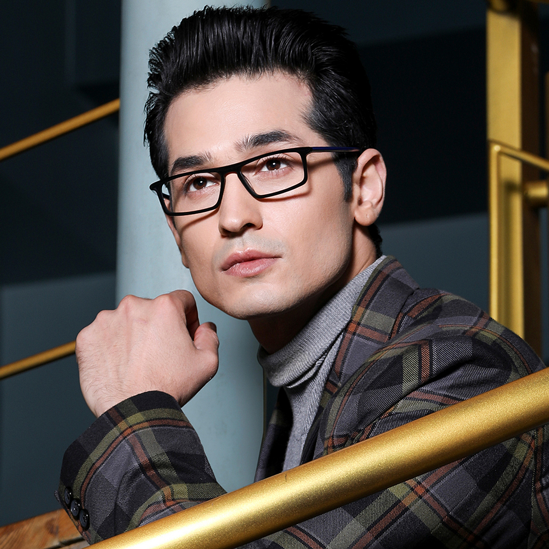 Vincent Chase Online Black Full Rim Rectangle right side