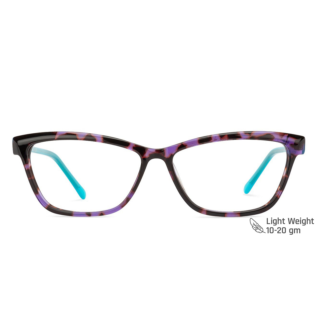 Vincent Chase Online Purple Full Rim Cat Eye left side