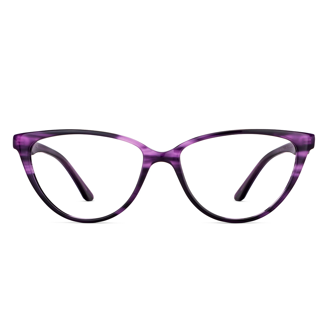 Vincent Chase Online Purple Full Rim Cat Eye left side
