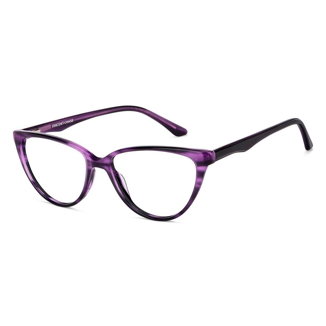 Vincent Chase Online Purple Full Rim Cat Eye right side