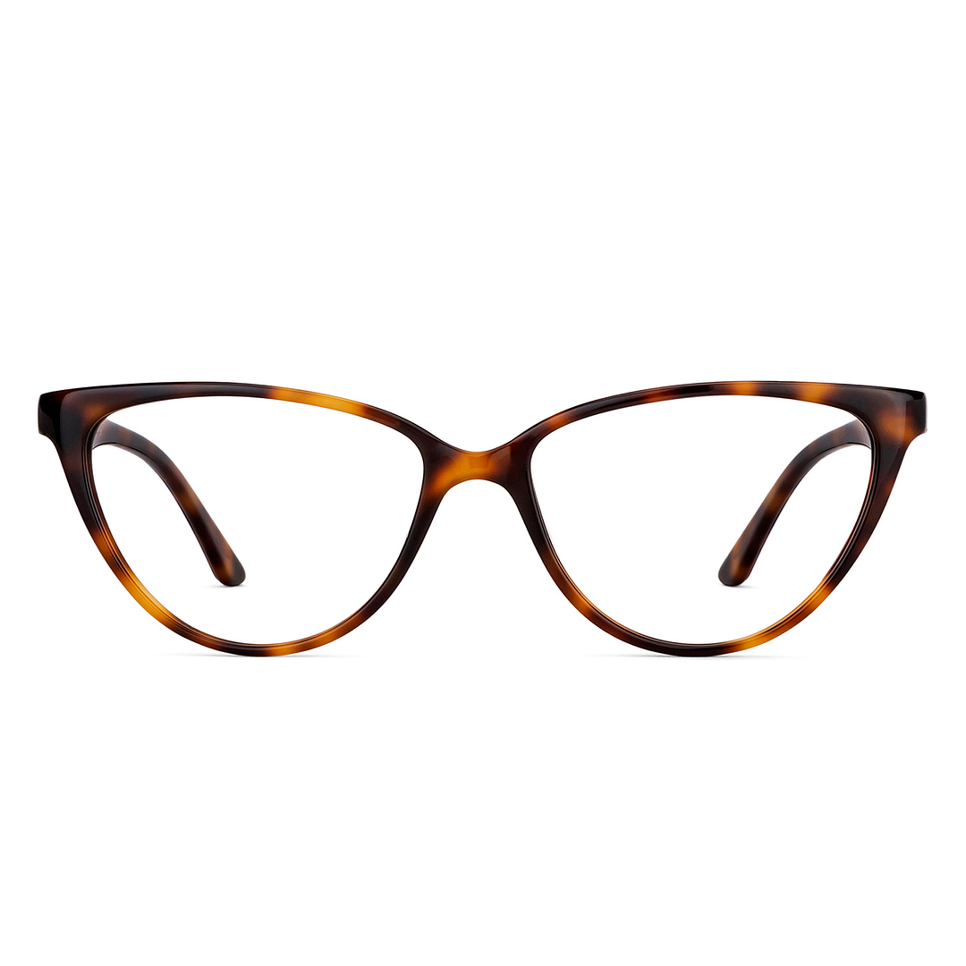 Vincent Chase Online Light Brown Full Rim Cat Eye left side