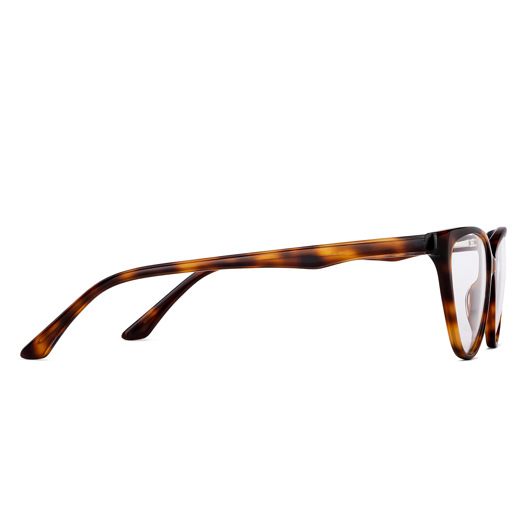 Vincent Chase Online Light Brown Full Rim Cat Eye left side