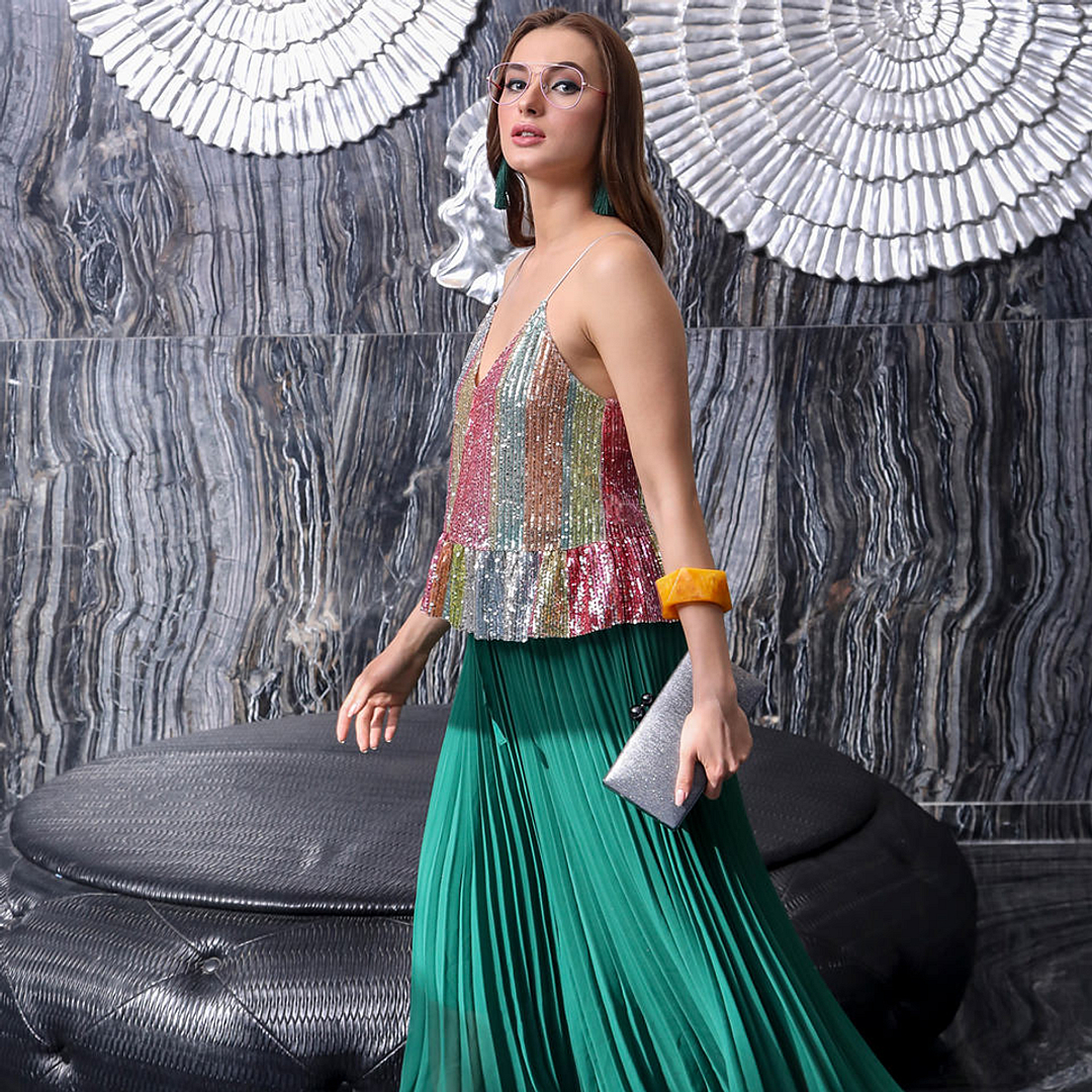 Vincent Chase Online Gold Full Rim Aviator right side