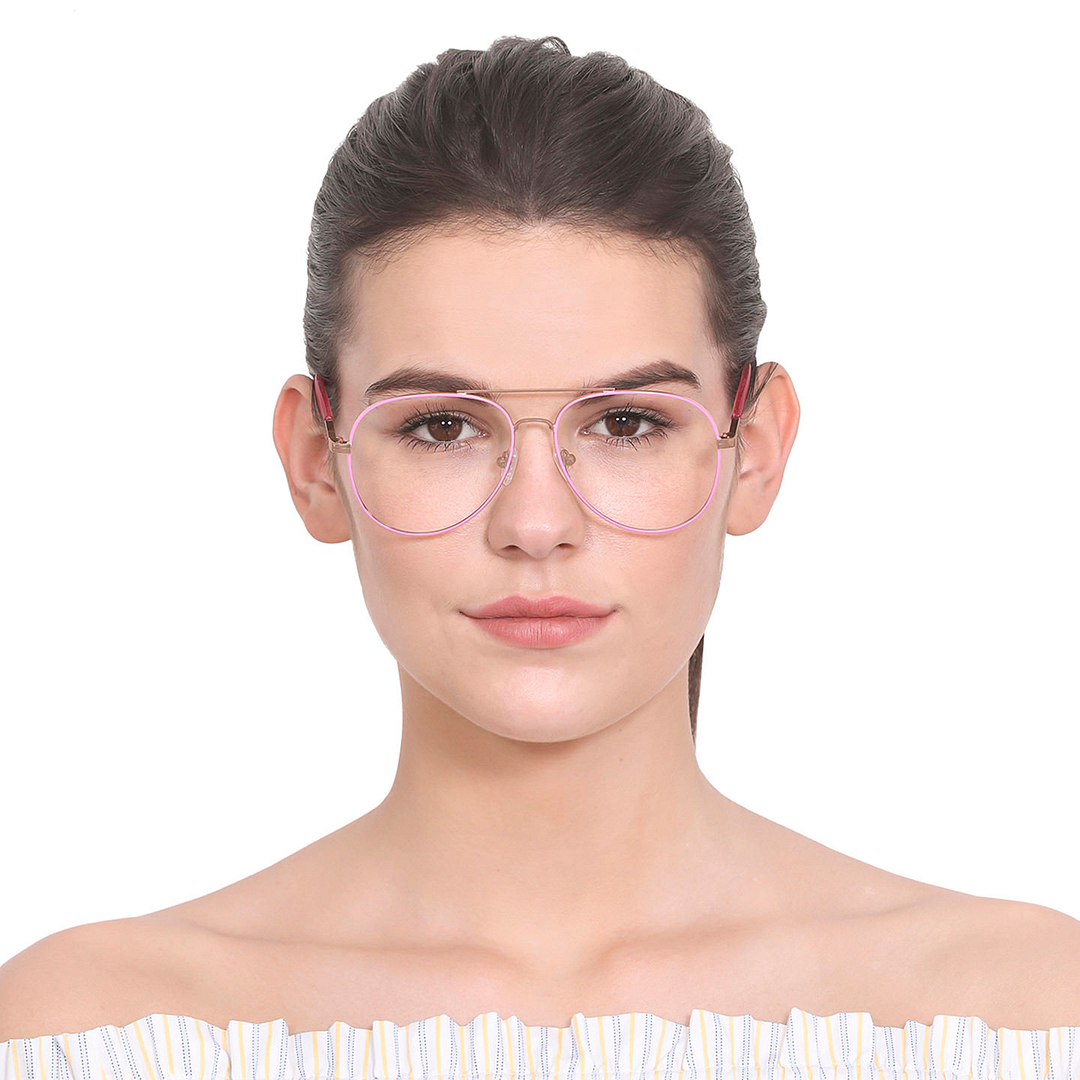 Vincent Chase Online Gold Full Rim Aviator right side