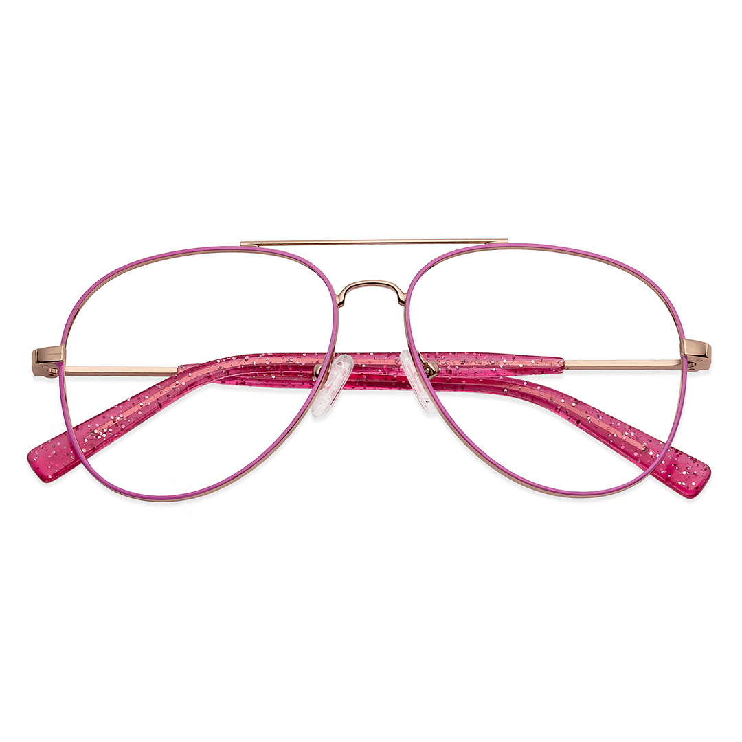 Vincent Chase Online Gold Full Rim Aviator right side