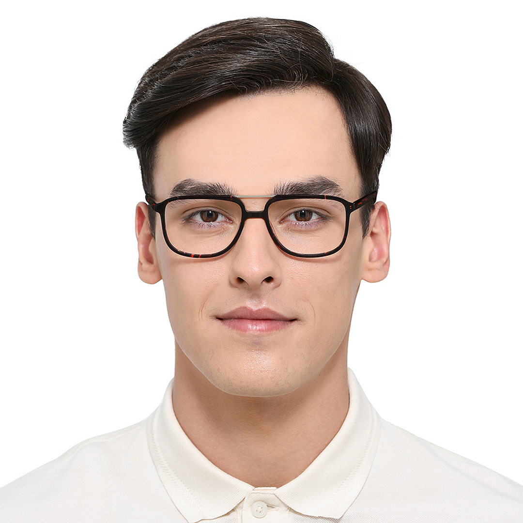 Vincent Chase Online Golden Brown Full Rim Square left side