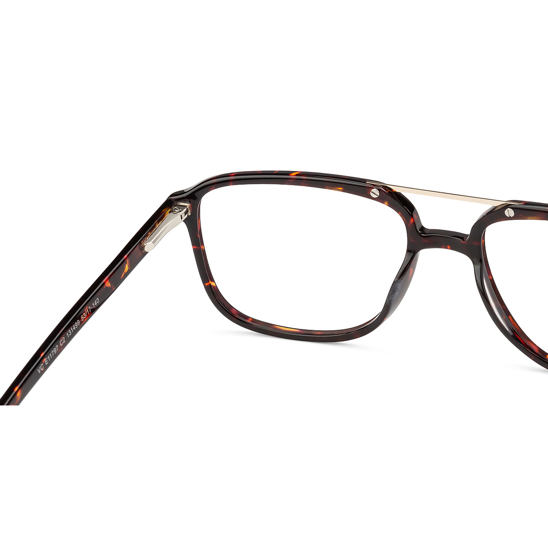 Vincent Chase Online Golden Brown Full Rim Square left side