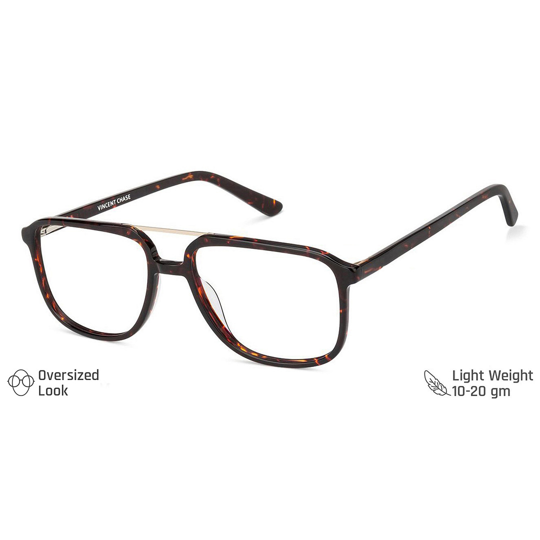 Vincent Chase Online Light Brown Full Rim Square right side