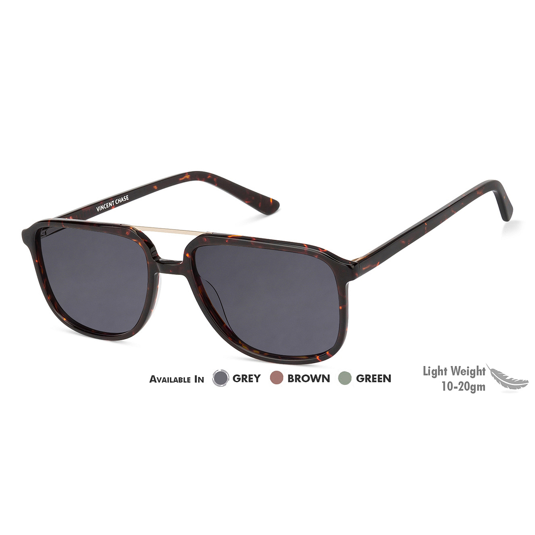 Vincent Chase Online Golden Brown Full Rim Square right side