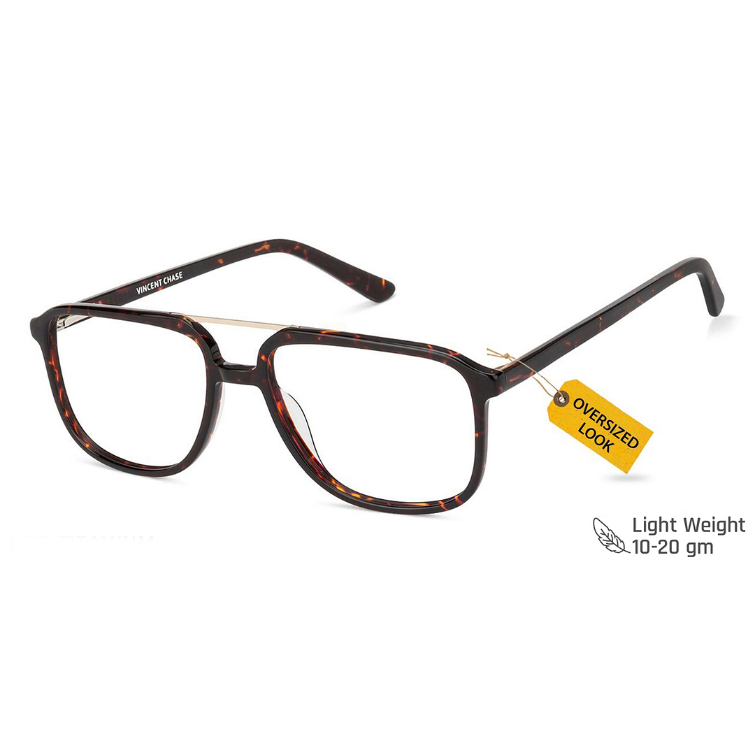 Vincent Chase Online Golden Brown Full Rim Square right side