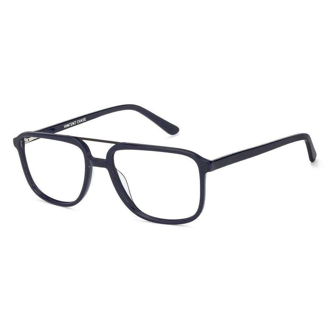 Vincent Chase Navy Blue Full Rim Square right side