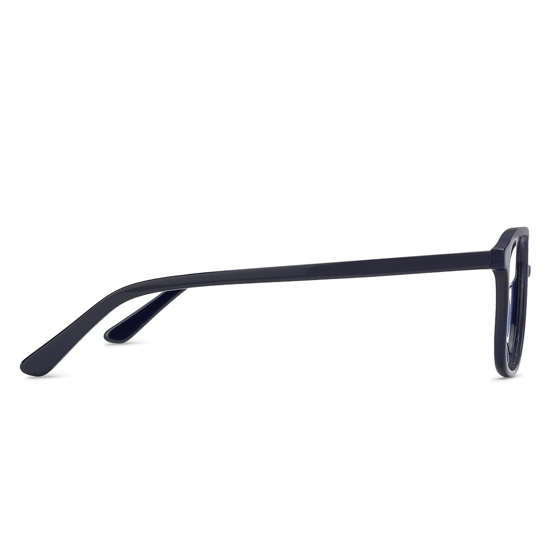 Vincent Chase Navy Blue Full Rim Square left side