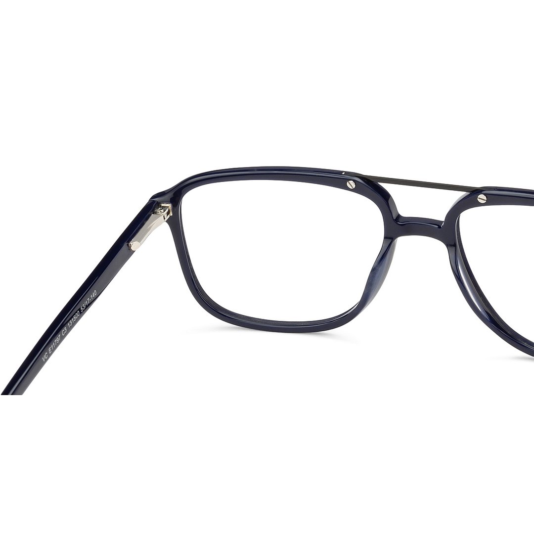 Vincent Chase Online Black Full Rim Square right side