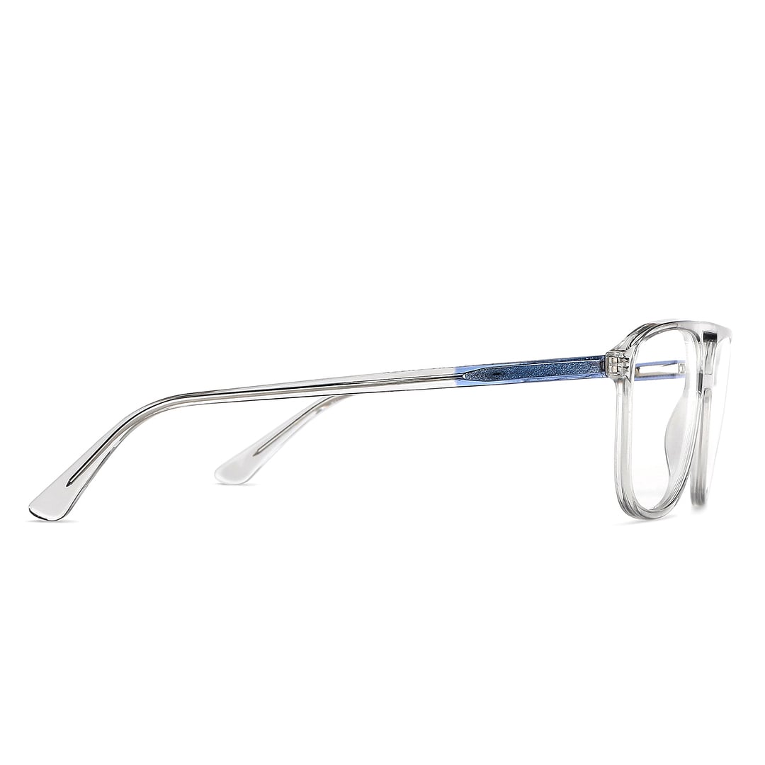 Vincent Chase Online Crystal Transparent Full Rim Square left side