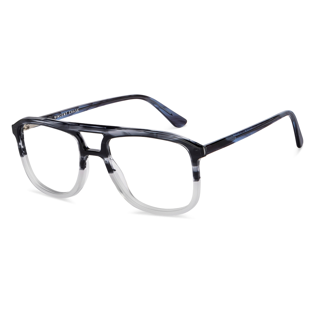 Vincent Chase Online Gray Transparent Full Rim Square right side