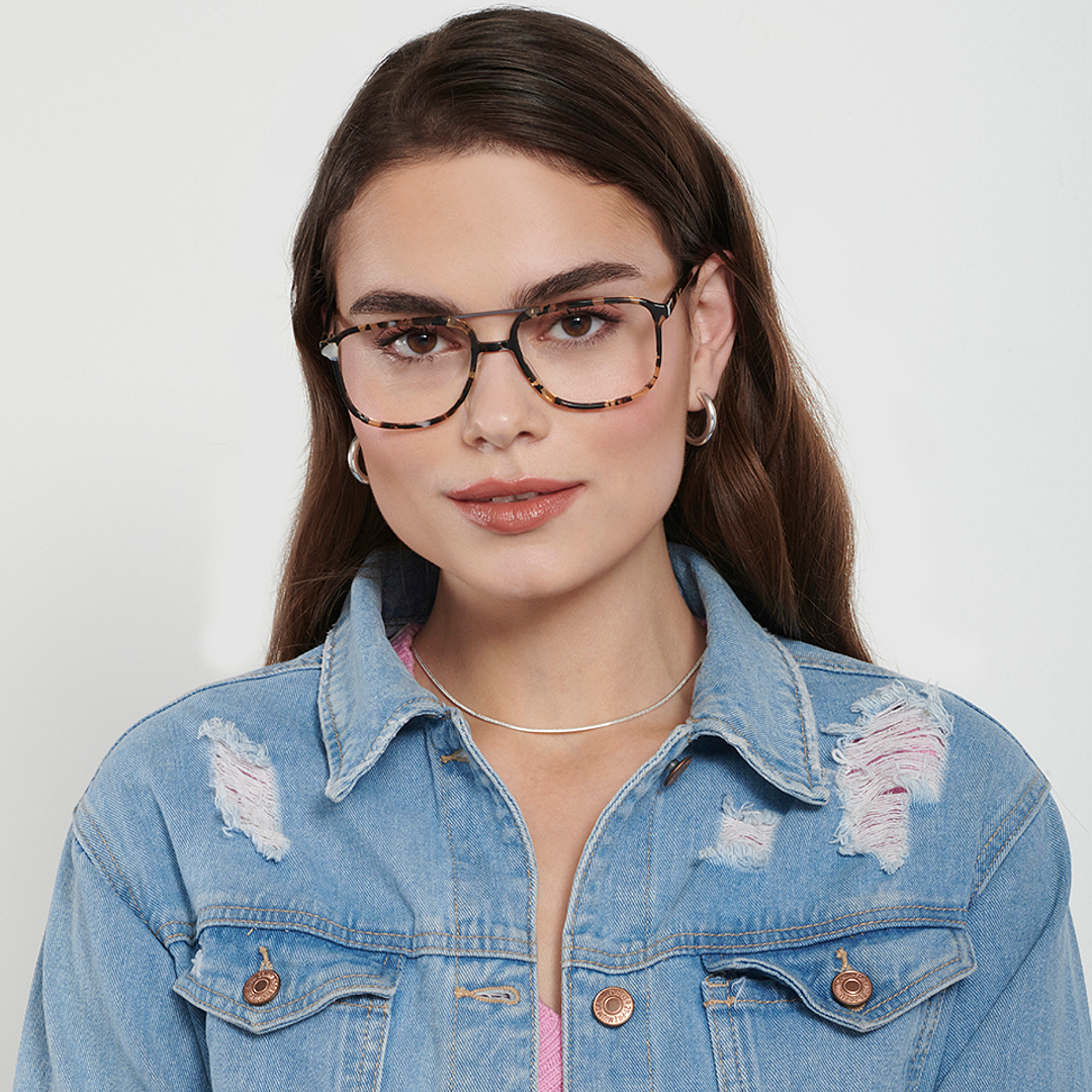 Vincent Chase Online Tortoise Full Rim Square left side