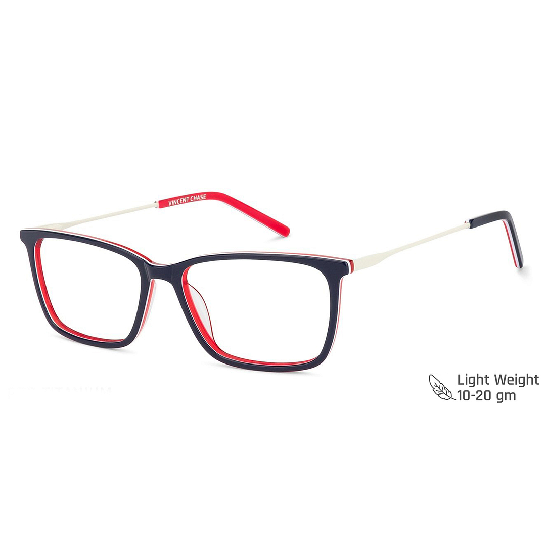 Vincent Chase Online Sky Blue Full Rim Rectangle right side