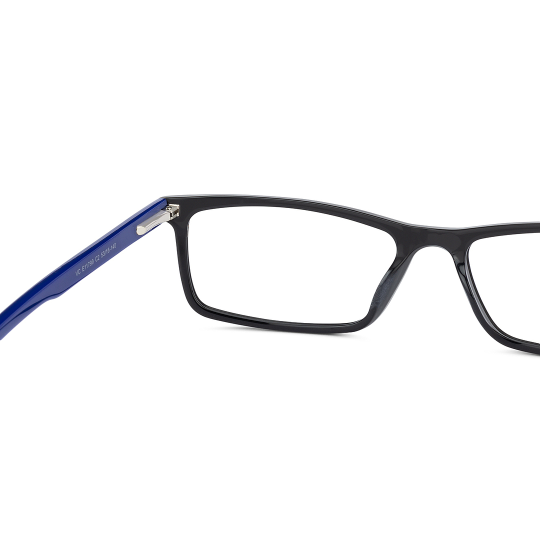 Vincent Chase Online Black Full Rim Rectangle left side
