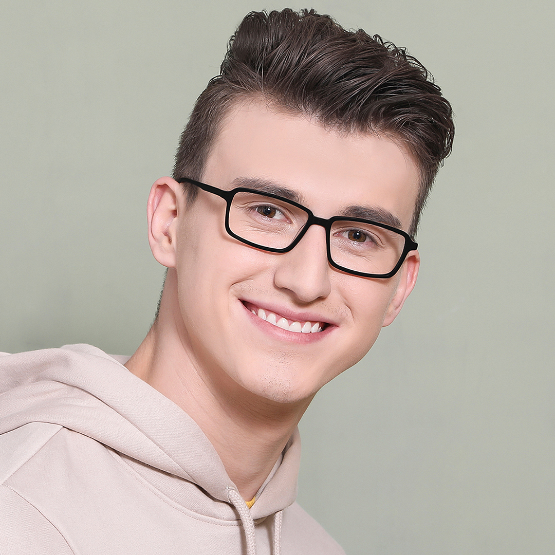 Vincent Chase Online Black Full Rim Rectangle right side