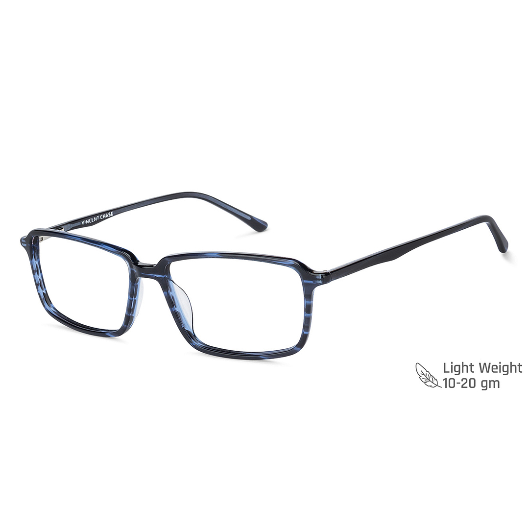 Vincent Chase Online Sky Blue Full Rim Rectangle right side