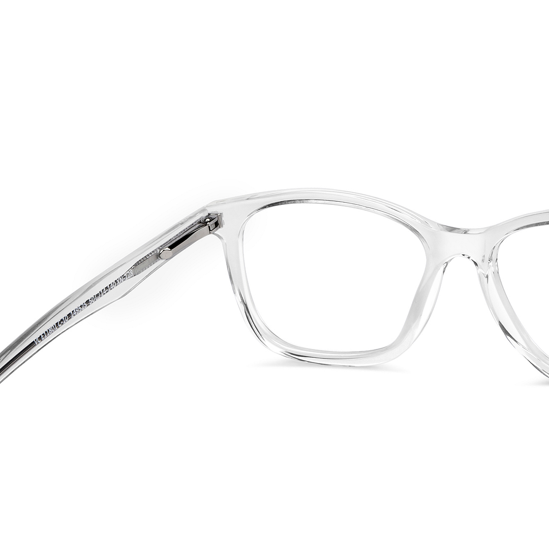 Vincent Chase Online Crystal Transparent Full Rim Rectangle right side