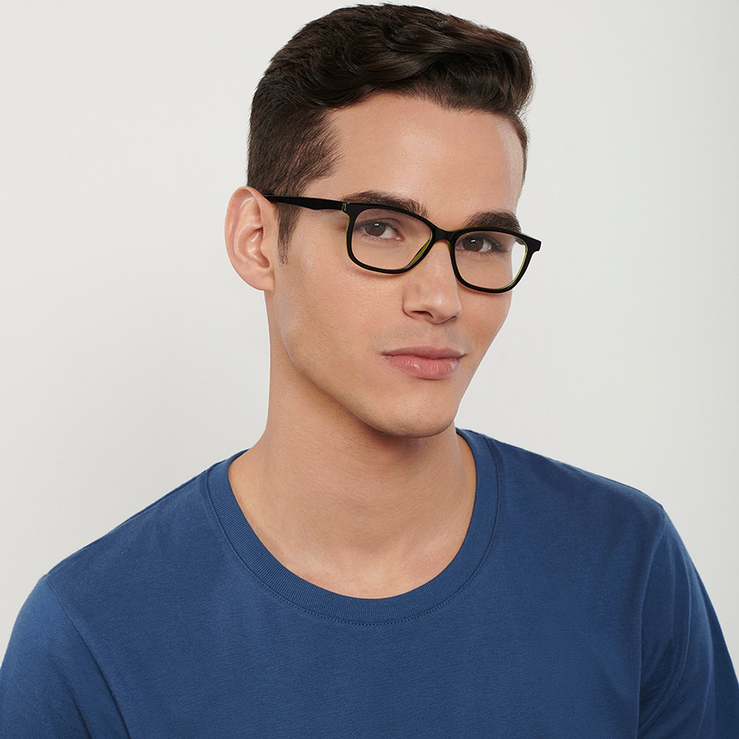 Vincent Chase Online Black Full Rim Rectangle right side