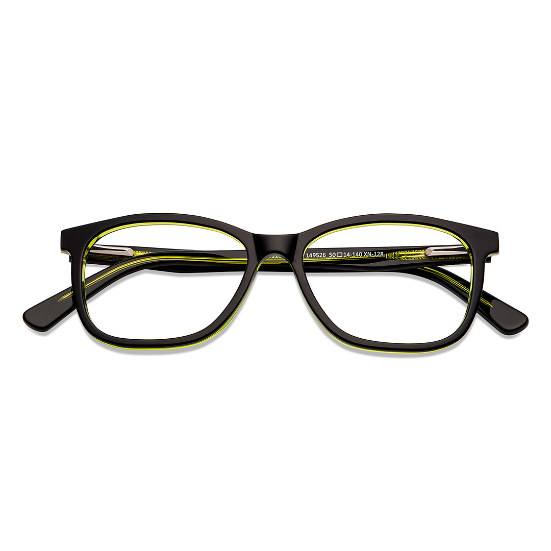 Vincent Chase Online Black Full Rim Rectangle left side