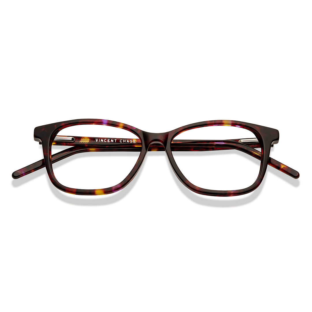 Vincent Chase Tortoise Full Rim Rectangle left side