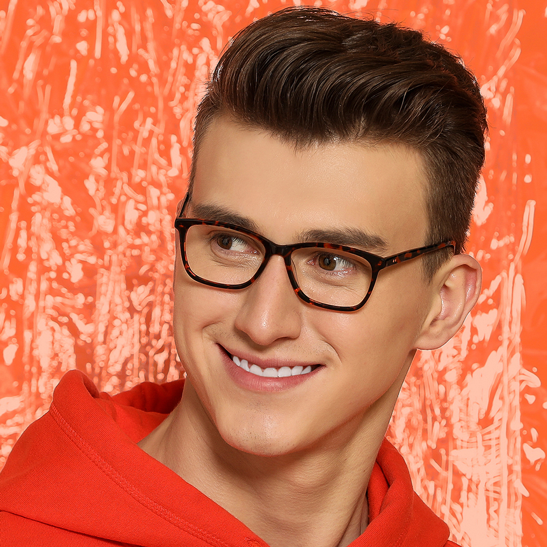 Vincent Chase Online Light Brown Full Rim Rectangle right side